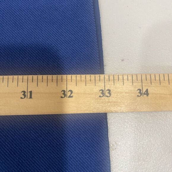 ZARA FAUX SUEDE Shift Dress Sz M Retro Modern Blue Comfort Crew Short Sleeve - Picture 10 of 10